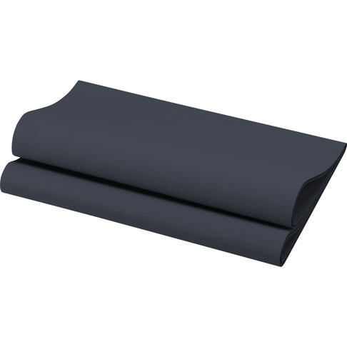 SERVIETTE 40X40CM NON TISSÉ BIO-DUNISOFT® NOIR X360
