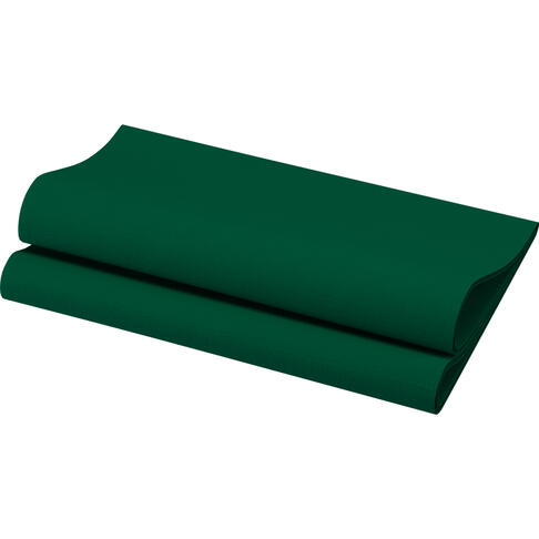 SERVIETTE 40X40CM NON TISSÉ BIO-DUNISOFT® VERT FONCE X360
