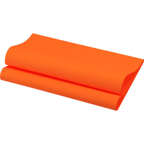 SERVIETTE 40X40CM NON TISSÉ BIO-DUNISOFT® SUN ORANGE X360