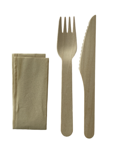 KIT COUVERTS BOIS 3 EN 1 X500