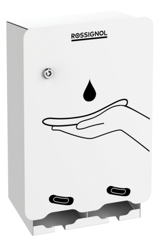 DISTRIBUTEUR DE PROTECTIONS PÉRIODIQUES GAIA BLANC