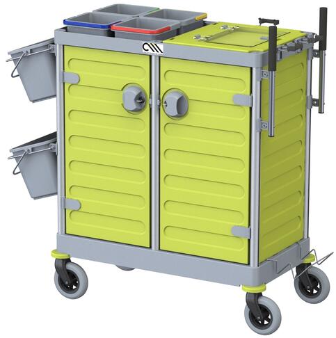 CHARIOT GRANDE CAPACITE SEAU 2X13L