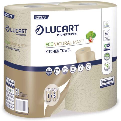 ESSUIE-TOUT ECONATURAL 2 PLIS 150 FORMATS ECOLABEL 15X2 ROULEAUX