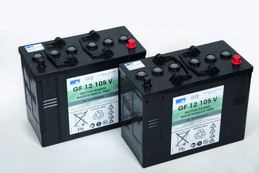 BATTERIE GEL 12V 105AH POUR ROUND 45 X2