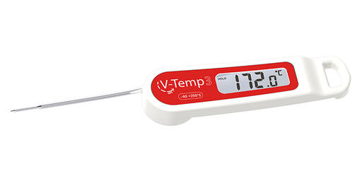 THERMOMETRE DE CUISSON SONDE DIGITAL REPLIABLE V-TEMP3