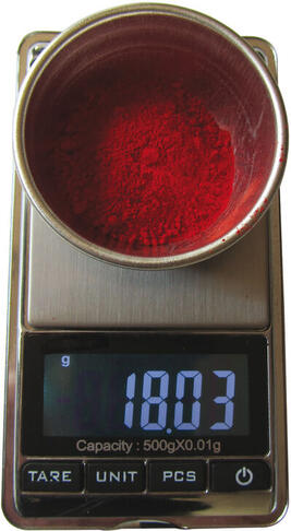 BALANCE DIGITALE DE POCHE JUSQU'À 500 GR/0.1G