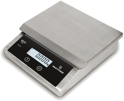 BALANCE DIGITALE INOX SX 15 IP65 JUSQU'À 15 KG/1 G