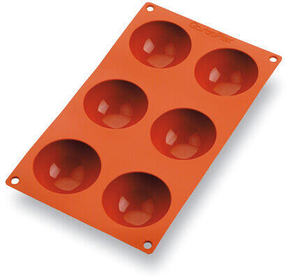 GASTROFLEX PLAQUE GN 1/3 325X176 DE 6 DEMI-SPHÈRES 7 CM