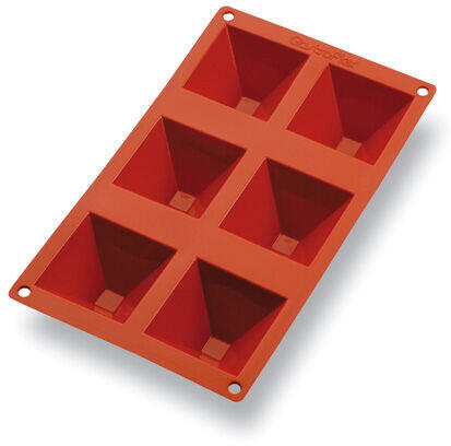 GASTROFLEX PLAQUE GN 1/3 325X176 DE 6 PYRAMIDES 7X7X4 CM