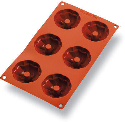 GASTROFLEX PLAQUE GN 1/3 325X176 6 MINI-KOUGLOFS 7.2X3.6CM