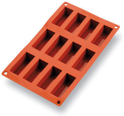 GASTROFLEX PLAQUE GN 1/3 325X176 DE 12 MINI-CAKES 7.5X3 CM
