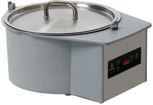 CHOCO 10 TREMPEUSE RONDE EAU CAPACITÉ 12 LITRES CUVE AMOVIBLE 51X40X26CM