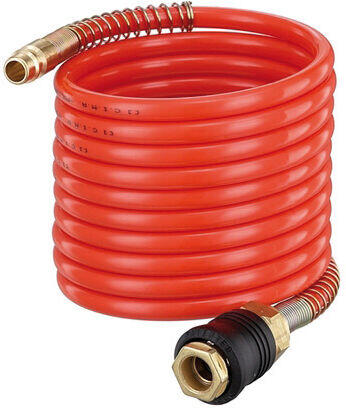 TUYAU SPIRALE 5M POUR PISTOLET ET COMPRESSEUR