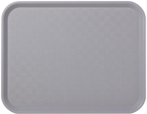 PLATEAU FAST FOOD 35 X 27 CM GRIS