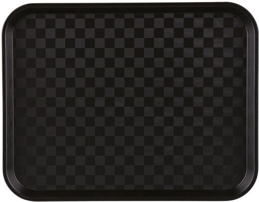 PLATEAU FAST FOOD 35 X 27 CM NOIR