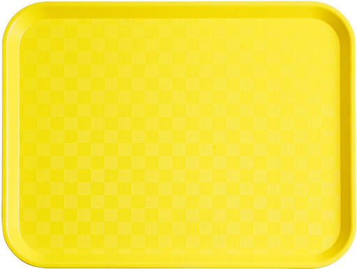 PLATEAU SELF 46 X 36 CM JAUNE