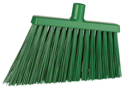 BALAI ALIMENTAIRE BISEAUTE 29CM FIBRE DURE VERT
