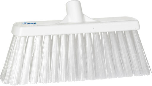 BALAI ALIMENTAIRE EXTERIEUR 33CM FIBRE DURE BLANC