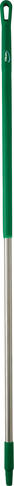 MANCHE ALIMENTAIRE ACIER INOX 1,51M DIAMETRE 31MM VERT
