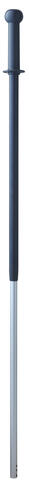 MANCHE ALUMINIUM ERGONOMIQUE 1,37M DIAMETRE 29MM GRIS