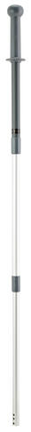 MANCHE TELESCOPIQUE 0,57-1,39M DIAMETRE 29MM GRIS