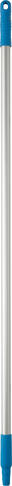 MANCHE ALIMENTAIRE ALUMINIUM 1,26M DIAMETRE 25MM BLEU