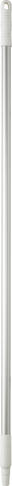 MANCHE ALIMENTAIRE ALUMINIUM 1,26M DIAMETRE 25MM BLANC