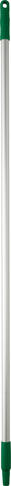 MANCHE ALIMENTAIRE ALUMINIUM 1,46M DIAMETRE 25MM VERT
