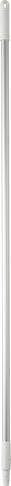 MANCHE ALIMENTAIRE ALUMINIUM 1,46M DIAMETRE 25MM BLANC