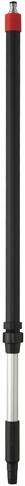 MANCHE PASSAGE D'EAU TELESCOPIQUE ALUMINIUM 1,06-1,6M DIAMETRE 32MM NOIR