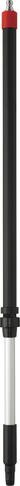 MANCHE PASSAGE D'EAU TELESCOPIQUE ALUMINIUM 1,06-1,6M DIAMETRE 32MM NOIR