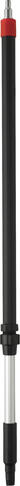MANCHE PASSAGE D'EAU TELESCOPIQUE ALUMINIUM 1,08-1,6M DIAMETRE 32MM NOIR