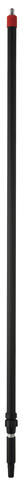 MANCHE PASSAGE D'EAU TELESCOPIQUE ALUMINIUM RACCORD RAPIDE 1,6-2,78M DIAMETRE 31MM NOIR
