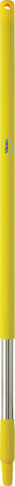 MANCHE INOX 1,02M DIAMETRE 31MM JAUNE