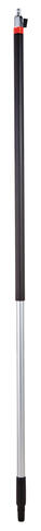 MANCHE PASSAGE D'EAU ALUMINIUM RACCORD RAPIDE 1,57M DIAMETRE 31MM NOIR