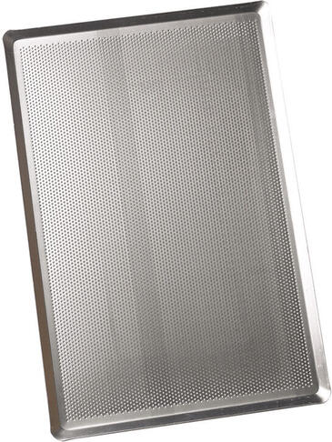PLAQUES PÂTISSIÈRE PERFORÉES EN TÔLE BLEUIE GN 1/1 53X32.5CM