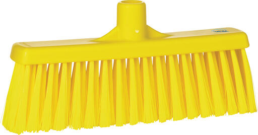 BALAI ALIMENTAIRE 31CM DOUILLE DROITE FIBRE MEDIUM JAUNE