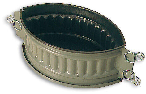 EXOPAN PÂTÉ EN CROÛTE OVALE À CÔTES 24X14X9.5 CM