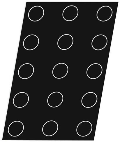 FLEXIPAN 60X40 PLAQUE DE 15 QUICHES/FLORENTINS 10 CM