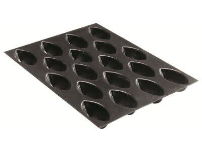 FLEXIPAN 60X40 PLAQUE DE 100 PETITES QUENELLES 4.4X2.2X1.7CM
