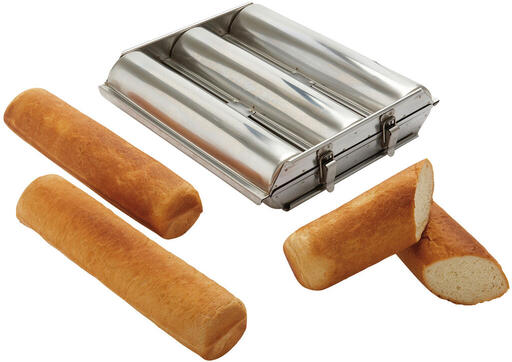 PAIN DE MIE ROND TRIPLE INOX 30CM DIAMÈTRE 7CM 300 G