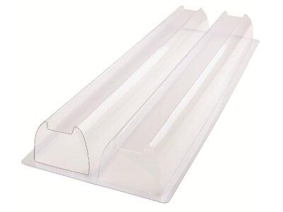 GOUTTIÈRES MOULE DOUBLE BUCHE DELICE 1/2 RONDE X10