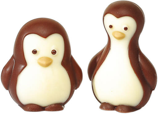 PLAQUE 275X135 DE 8 EMPREINTES POUR 4 PINGOUINS