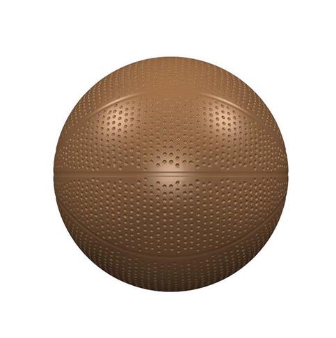 PLAQUE 36,5X19,5CM 2 DEMI BALLON BASKET D12CM