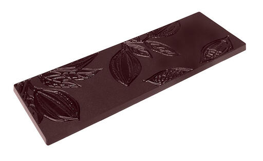 PLAQUE 275X175 POUR 2 TABLETTES DE 100 G MOTIF CABOSSE
