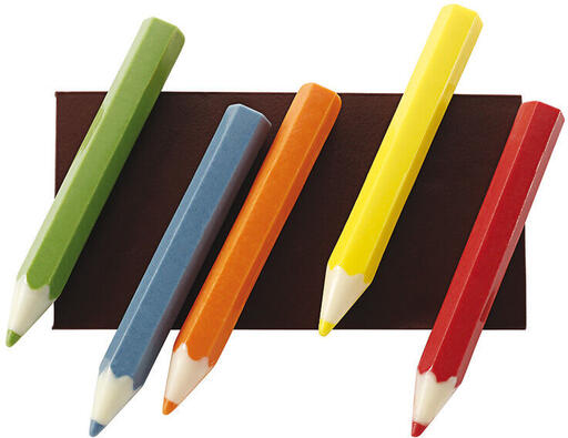 PLAQUE 275X135 DE 10 EMPREINTES POUR 5 CRAYONS 117MM