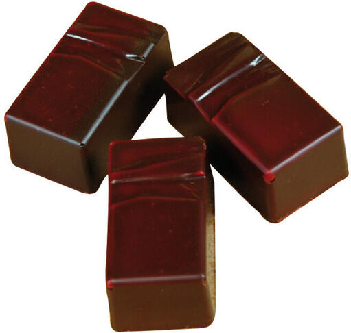 PLAQUE 275X135 POUR 24 PRALINES RECTANGULAIRES STRUCTURE