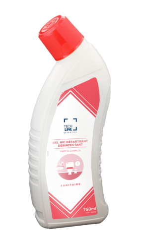 GEL WC DESINFECTANT TECHLINE 750ML