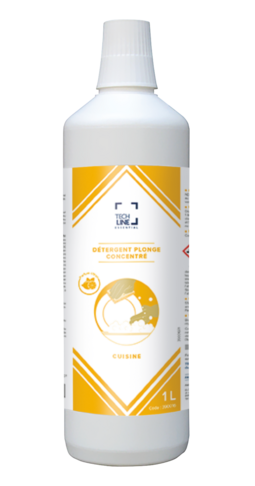 LIQUIDE VAISSELLE CONCENTRE PLONGE TECHLINE 1L - 2