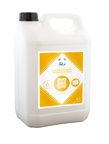 DETERGENT LIQUIDE VAISSELLE EAU DURE TECHLINE LV3000 5L